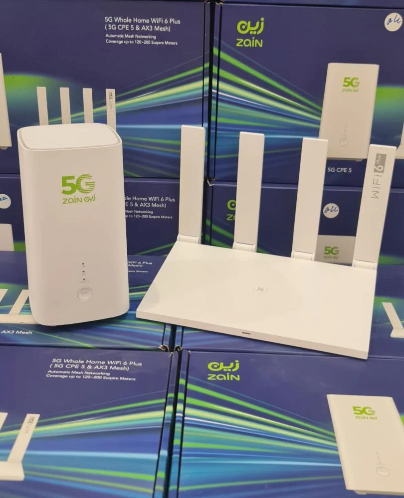 Zain CPE5 router, compatible with all SIM cards